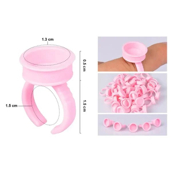 Anel Batoque Rosa Para Micropigmentação - Image 3