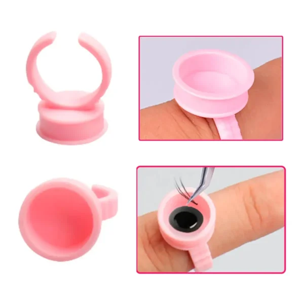 Anel Batoque Rosa Para Micropigmentação - Image 2