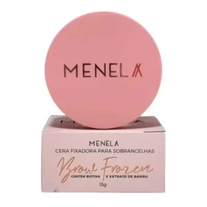 Cera Fixadora para Sobrancelhas Menela Brown Frozen