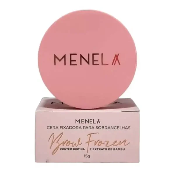 Cera Fixadora para Sobrancelhas Menela Brown Frozen