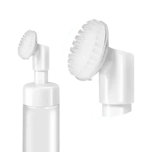 Frasco Pump Espumador Escova Silicone Limpeza Facial 120ml