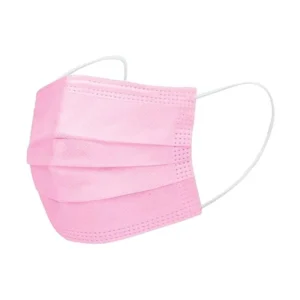Máscara descartável com elástico rosa – Ntflex
